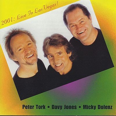 The Monkees 的 Live in Las Vegas 2001 專輯 封面