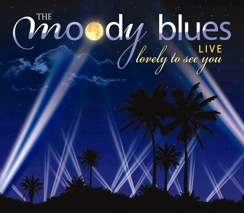 Lovely to See You: Live by The Moody Blues album cover art