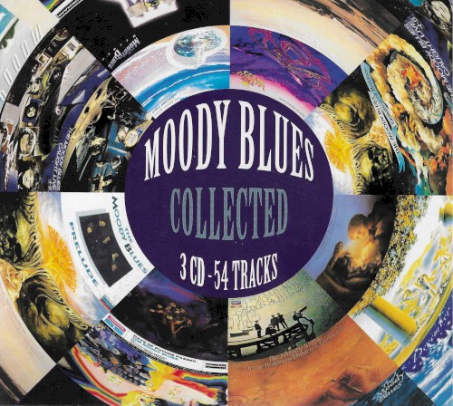 Cover-Artwork für das Album Collected von The Moody Blues