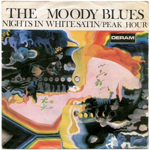 Pochette de Nights in White Satin par The Moody Blues (single)