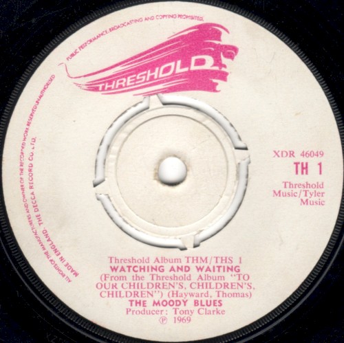 Cover-Artwork für die Single Watching and Waiting von The Moody Blues