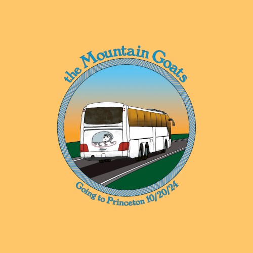 The Mountain Goats 的 Live Archive Vol. 1: Going to Princeton 10/20/24 专辑封面