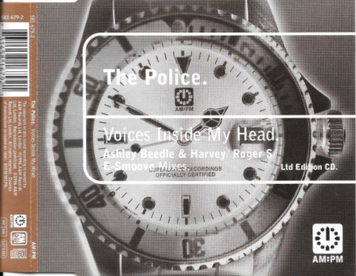 The Police 的 Voices Inside My Head (Ashley Beedle & Harvey / Roger S / E‐Smoove Mixes) 单曲封面