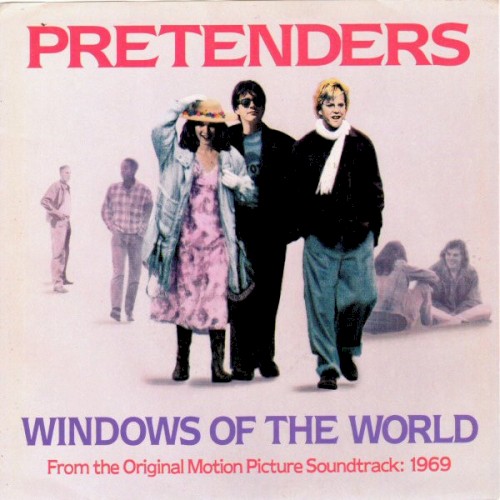 Portada del sencillo Windows of the World de The Pretenders