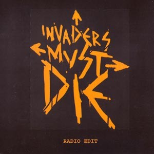 Invaders Must Die by The Prodigy single cover art