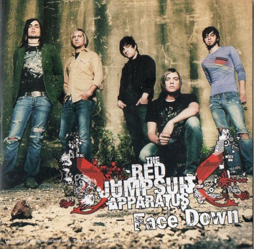 The Red Jumpsuit Apparatus 的 Face Down 单曲封面