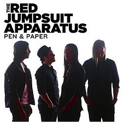 Portada del sencillo Pen & Paper de The Red Jumpsuit Apparatus