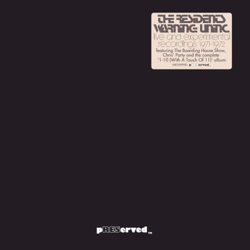 The Residents 的 Warning: UNiNC.: Live and Experimental Recordings 1971–1972 專輯 封面
