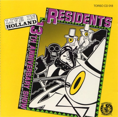 The Residents 的 Live in Holland: 13th Anniversary Show 專輯 封面