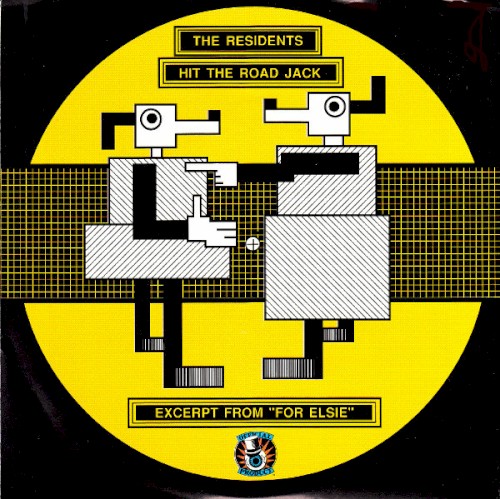 Hit the Road Jack by The Residents single cover art