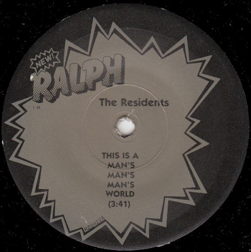 This Is a Man’s Man’s Man’s World by The Residents single cover art