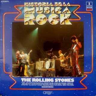Portada del álbum Historia de la Música Rock - 1 de The Rolling Stones