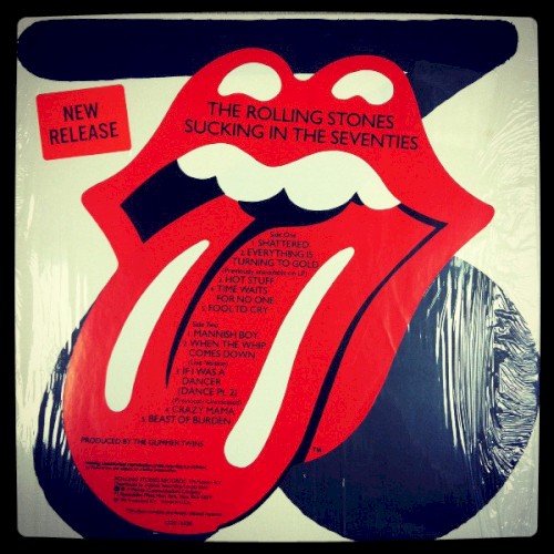 Pochette de Sucking in the Seventies par The Rolling Stones (album)