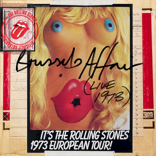 Portada del álbum Brussels Affair 1973 de The Rolling Stones