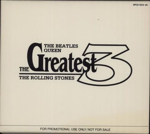 Portada del álbum The Greatest 3 de The Rolling Stones