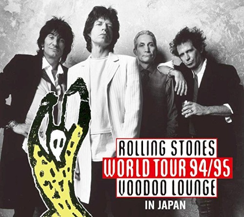 World Tour 94/95: Voodoo Lounge in Japan by The Rolling Stones album cover art