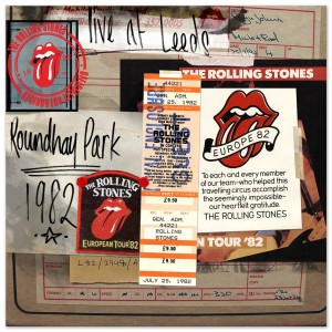 The Rolling Stones 的 Live at Leeds Roundhay Park 1982 专辑封面