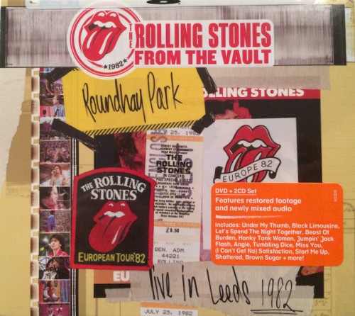 The Rolling Stones 的 Live in Leeds 1982 专辑封面