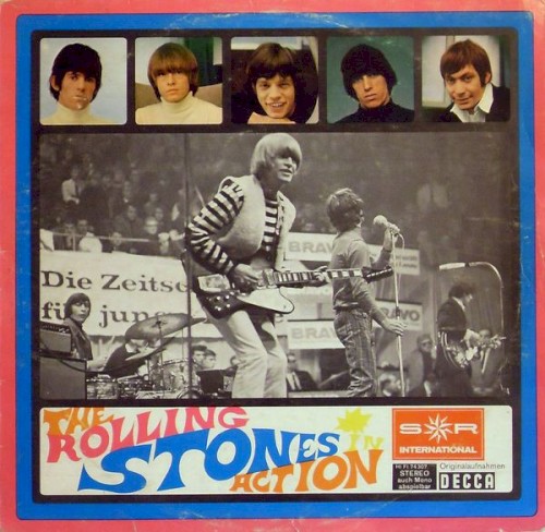 The Rolling Stones in Action by The Rolling Stones album cover art