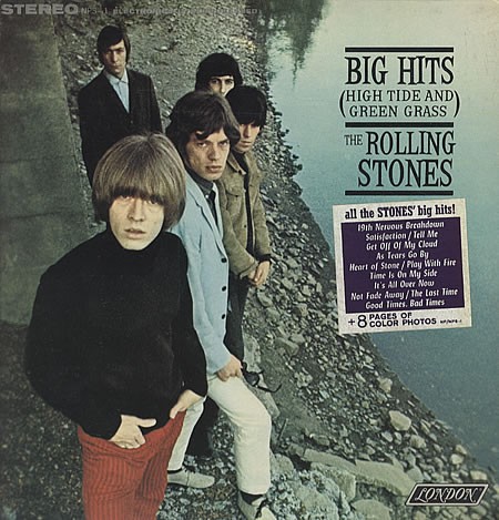 Cover-Artwork für das Album Big Hits (High Tide and Green Grass) von The Rolling Stones