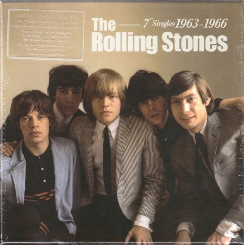 The Rolling Stones 的 7″ Singles 1963–1966 專輯 封面