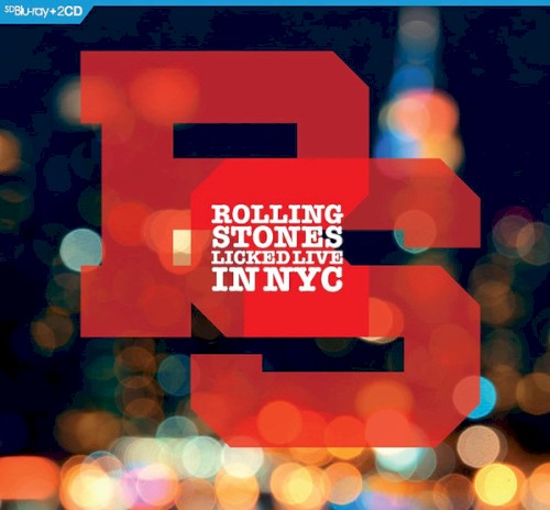 Licked Live in NYC by The Rolling Stones album cover art