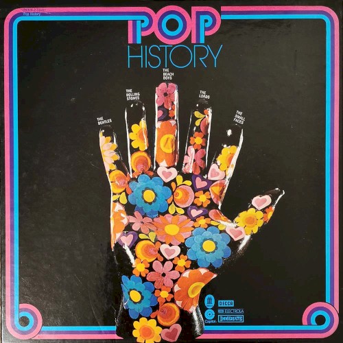 Pop History Box Set by The Rolling Stones album cover art
