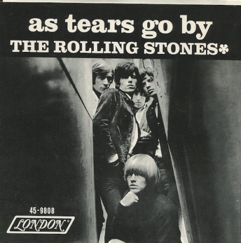 Cover-Artwork für die Single As Tears Go By / Gotta Get Away von The Rolling Stones