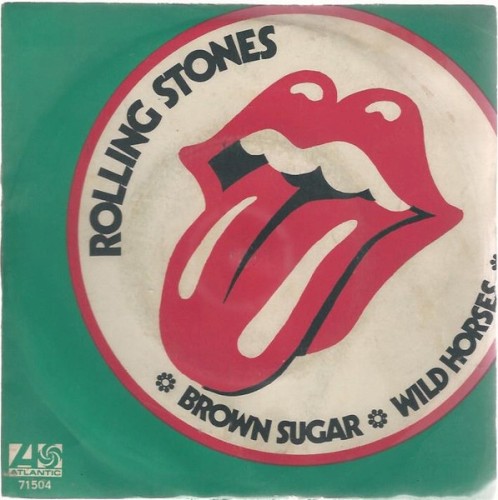 Pochette de Brown Sugar / Wild Horses par The Rolling Stones (single)