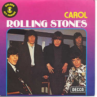 Portada del sencillo Carol / Not Fade Away de The Rolling Stones
