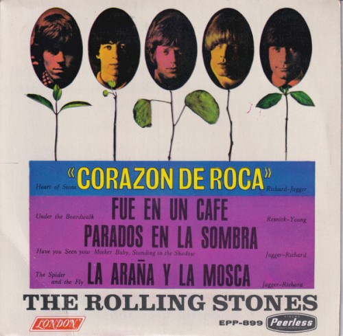 Corazón de roca by The Rolling Stones EP cover art