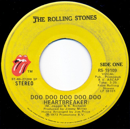 The Rolling Stones 的 Doo Doo Doo Doo Doo (Heartbreaker) / Dancing With Mr. D. 單曲 封面