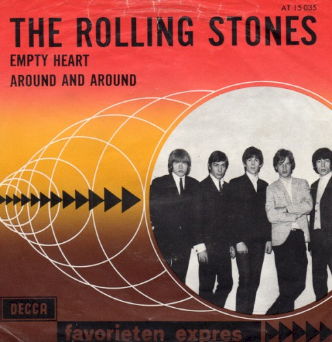 Cover-Artwork für die Single Empty Heart / Around and Around von The Rolling Stones