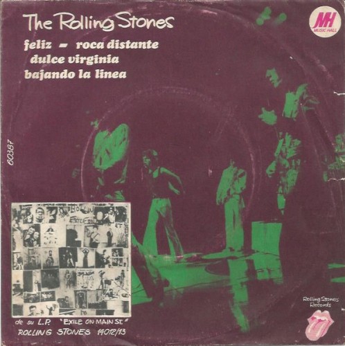 The Rolling Stones 的 Feliz EP 封面