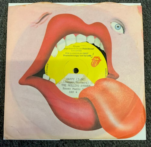 The Rolling Stones 的 Happy / Shine a Light 单曲封面
