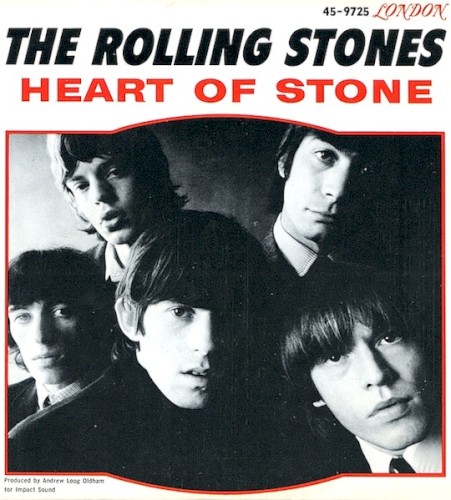 The Rolling Stones 的 Heart of Stone / What a Shame 单曲封面