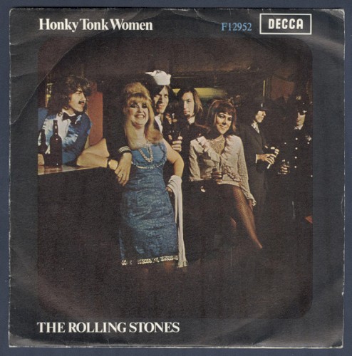 The Rolling Stones 的 Honky Tonk Women / You Can’t Always Get What You Want 单曲封面