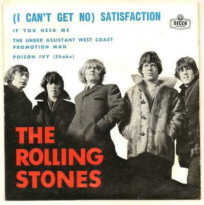 Cover-Artwork für die EP (I Can’t Get No) Satisfaction von The Rolling Stones