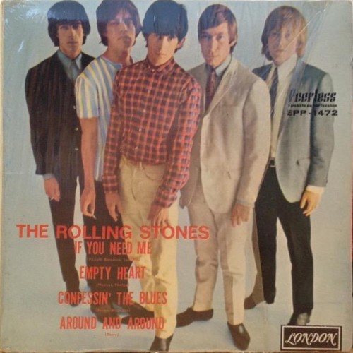 The Rolling Stones 的 If You Need Me / Empty Heart / Confessin’ the Blues / Around and Around EP 封面