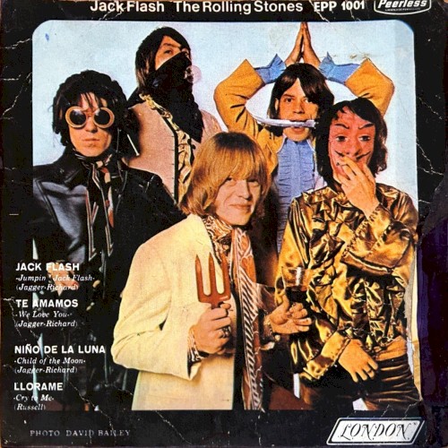 The Rolling Stones 的 Jack Flash EP 封面