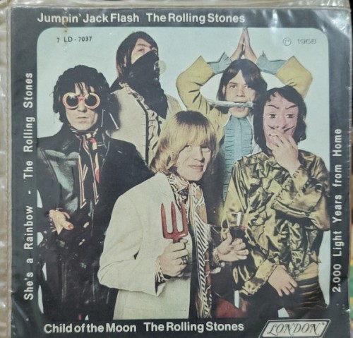 The Rolling Stones 的 Jumpin’ Jack Flash EP 封面