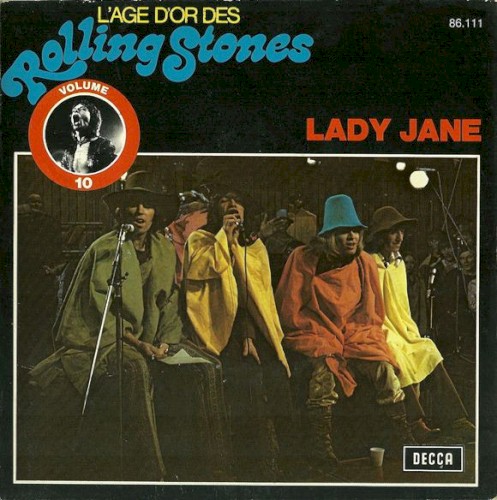 The Rolling Stones 的 Lady Jane / Mothers Little Helper 單曲 封面
