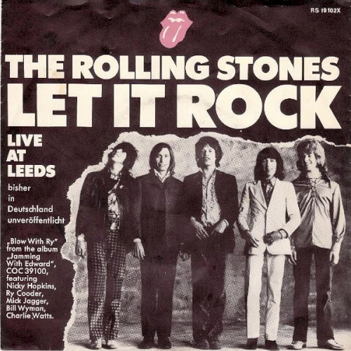 The Rolling Stones 的 Let It Rock / Blow With Ry 單曲 封面