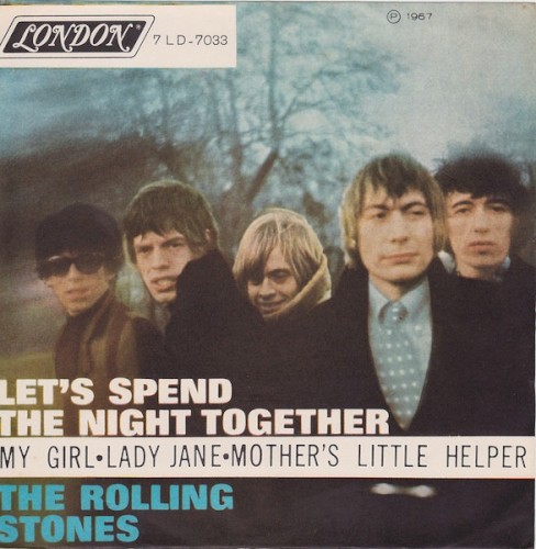 The Rolling Stones 的 Let’s Spend the Night Together EP封面