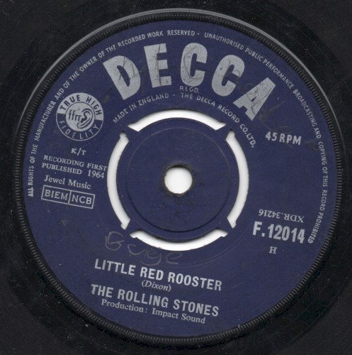The Rolling Stones 的 Little Red Rooster / Off the Hook 单曲封面