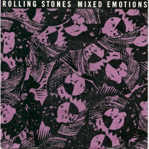 Mixed Emotions by The Rolling Stones single cover art
