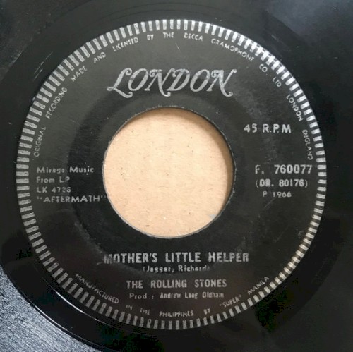 The Rolling Stones 的 Mother’s Little Helper / Take It or Leave It 單曲 封面