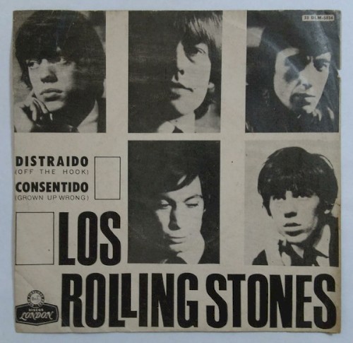 Off the Hook / Grown Up Wrong by The Rolling Stones single cover art