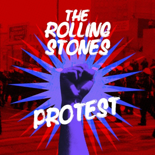 Cover-Artwork für die EP Protest von The Rolling Stones