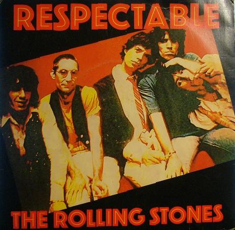Respectable by The Rolling Stones single cover art